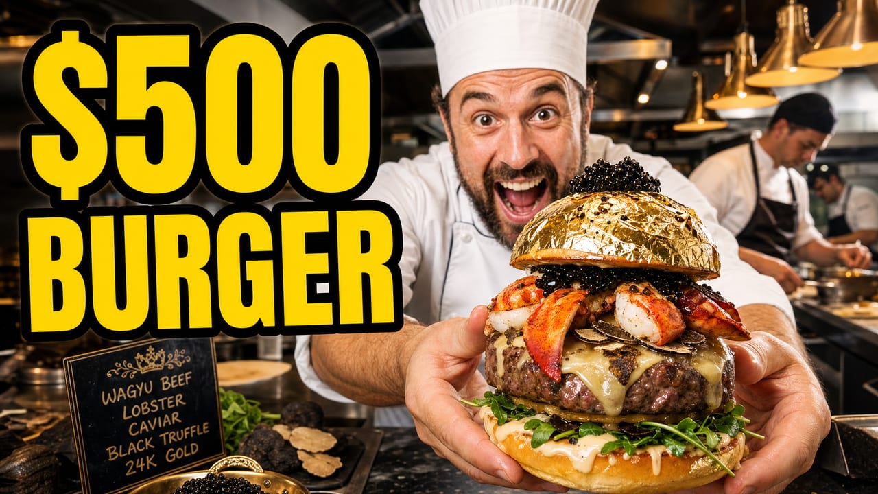 GPT Image 2 result for the burger prompt